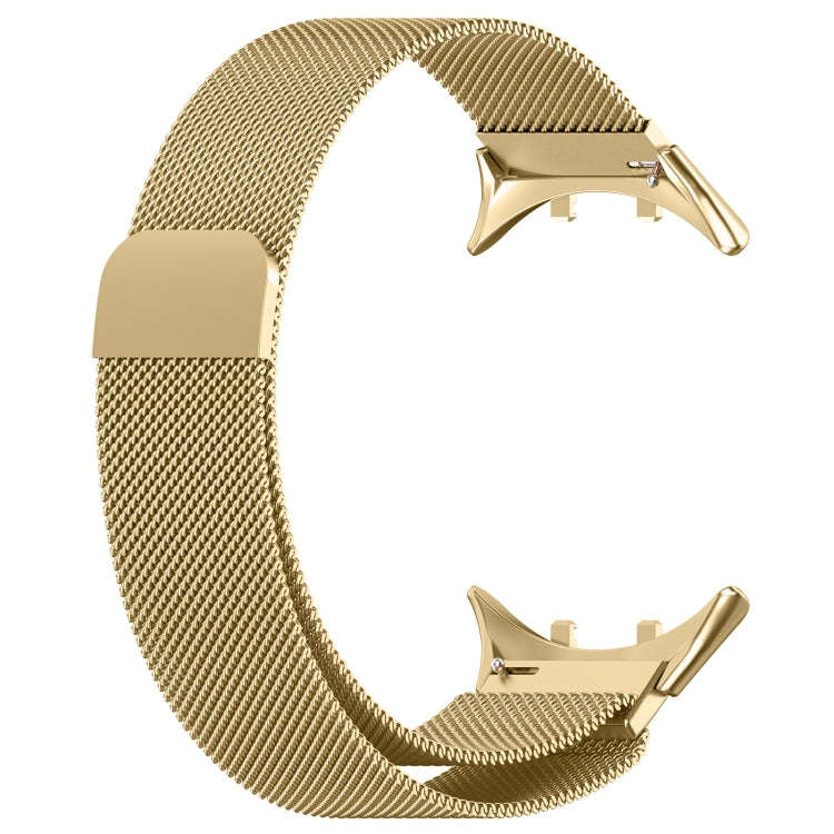 For vivo Watch 3 Milan Magnetic Steel Mesh Watch Band(Gold)