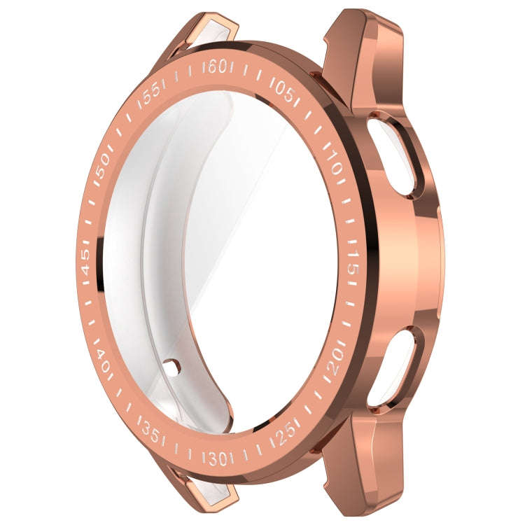 For Xiaomi Watch S3 Full Package TPU Electroplated Watch Protective Case(Rose Gold)