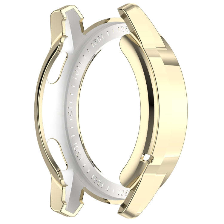 For Xiaomi Watch S3 Full Package TPU Electroplated Watch Protective Case(Light Gold)