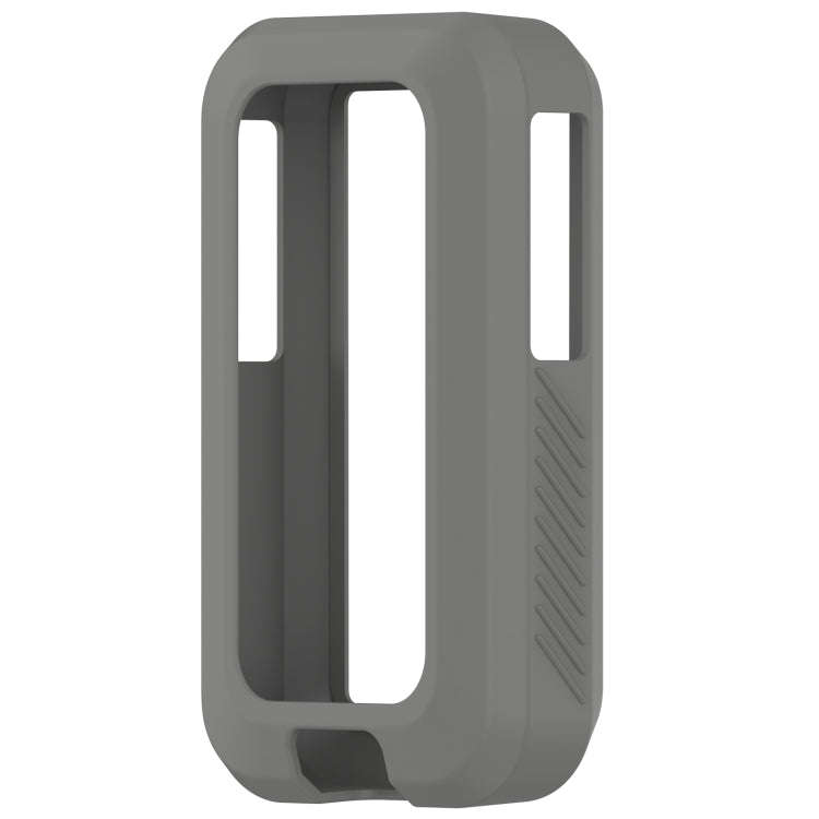 For Garmin eTrex Solar Stopwatch Silicone Protective Case(Gray)