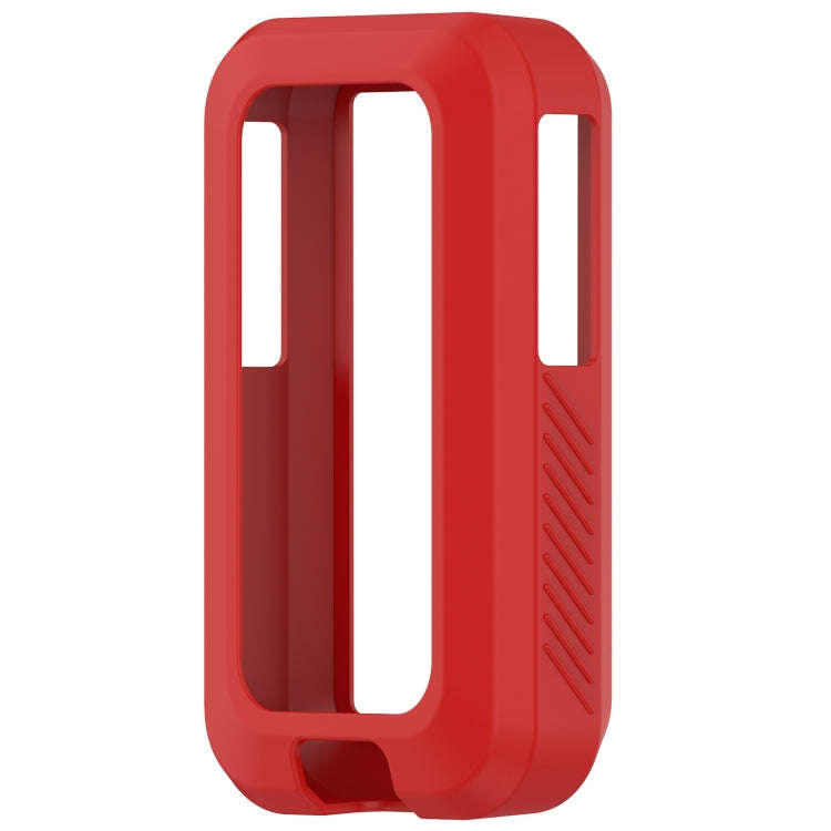 For Garmin eTrex Solar Stopwatch Silicone Protective Case(Red)