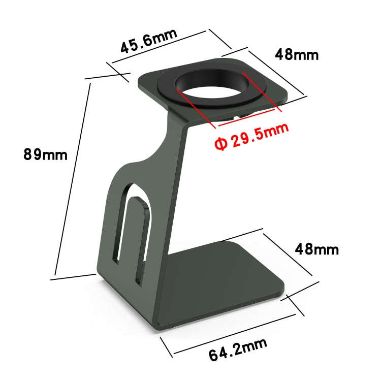 For Google Pixel Watch Aluminum Alloy Watch Charging Stand with Charger