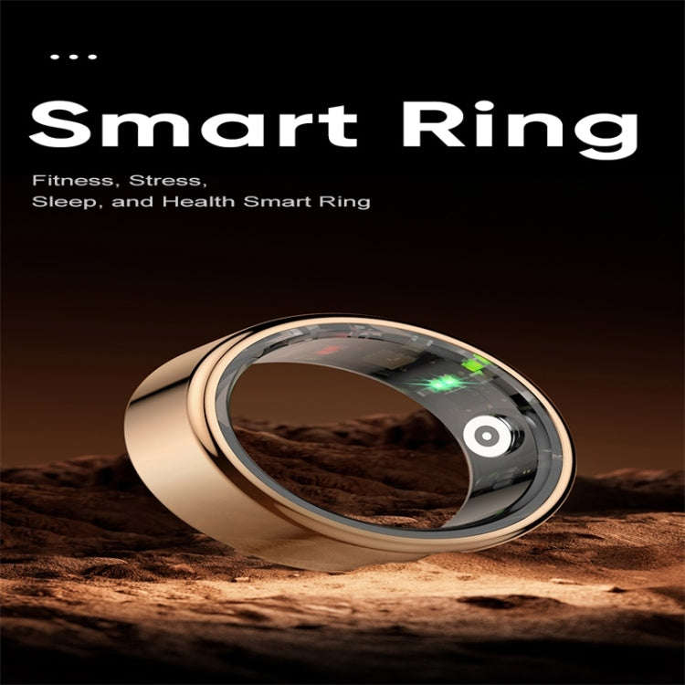 R02 SIZE 9 Smart Ring, Support Heart Rate / Blood Oxygen / Sleep Monitoring / Multiple Sports Mod...