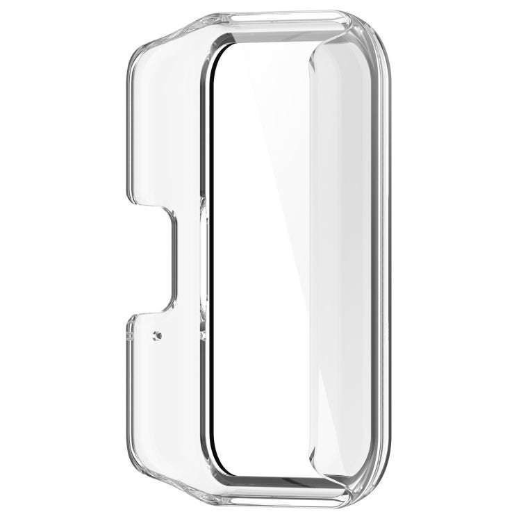 For Samsung Galaxy Fit 3 SM-R390 PC + Tempered Glass Film Integrated Watch Protective Case(Transp...