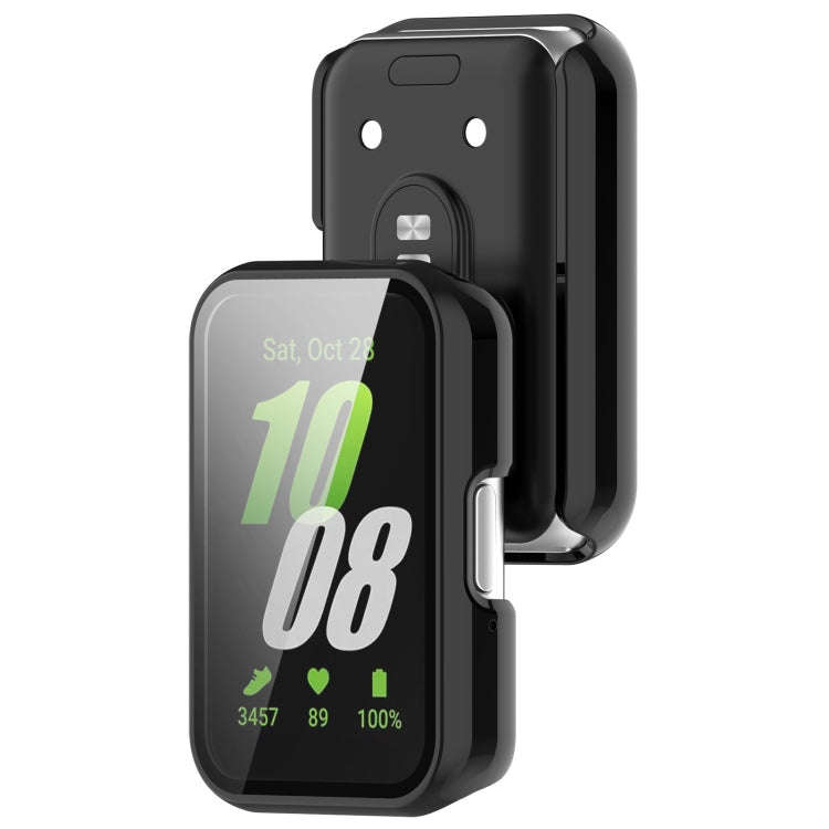 For Samsung Galaxy Fit 3 SM-R390 PC + Tempered Glass Film Integrated Watch Protective Case(Bright...