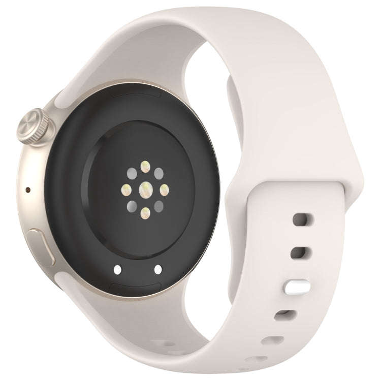 For vivo Watch 3 / iQOO Watch Solid Color Silicone Watch Band(Stralight)