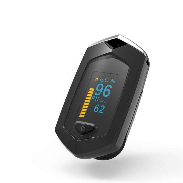 Portable Pulsioximetro Finger spo2 Pulse Oxymeter Blood Oxygen Monitor Saturatiemeter (Black)