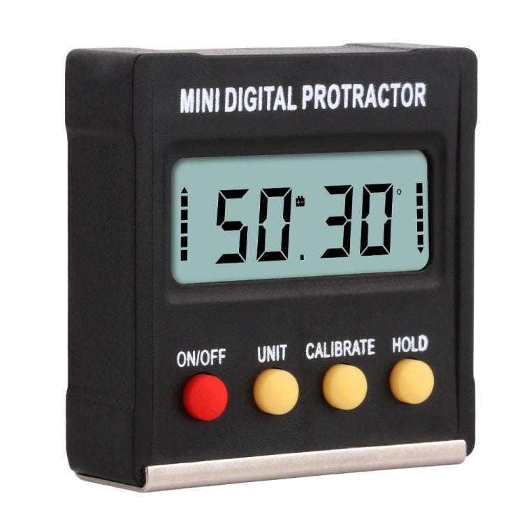 RZ2010 360 Degree Mini Digital Protractor Inclinometer Electronic Level Box Magnetic Base Measuri...