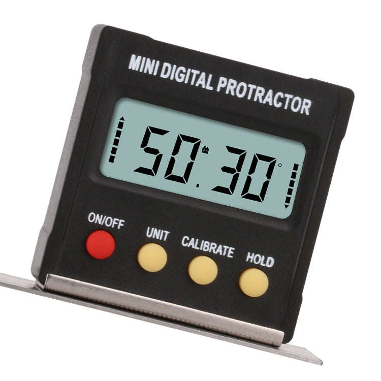 RZ2010 360 Degree Mini Digital Protractor Inclinometer Electronic Level Box Magnetic Base Measuri...