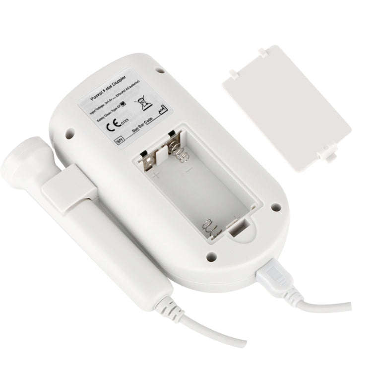 FD-100 Digital Fetal Doppler Ultrasound Sound Baby Heartbeat Detector Monitor LED Digital Prenata...