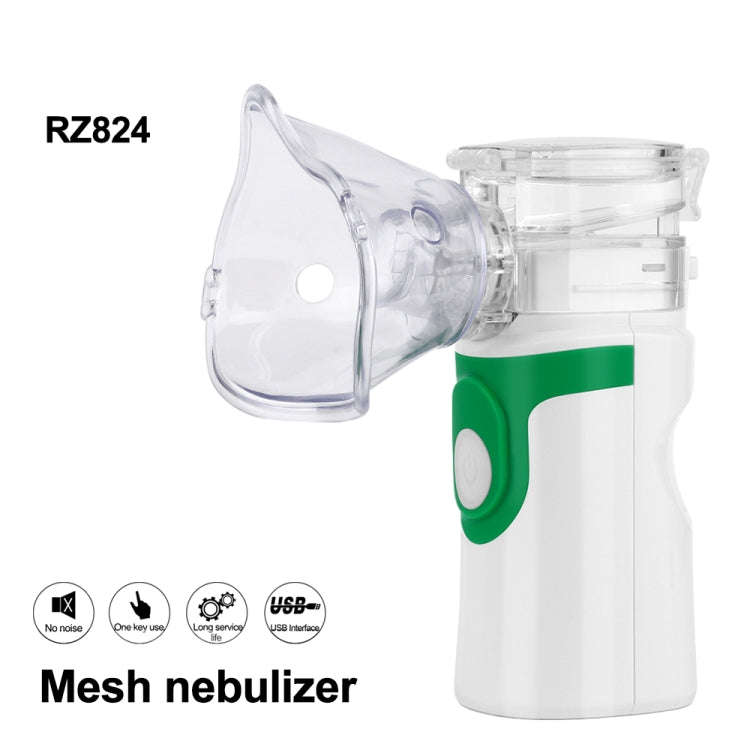 RZ824  Health Care Mesh Nebulizer Handheld Home Children Adult Asthma Inhaler Mini Care Inhale Ul...