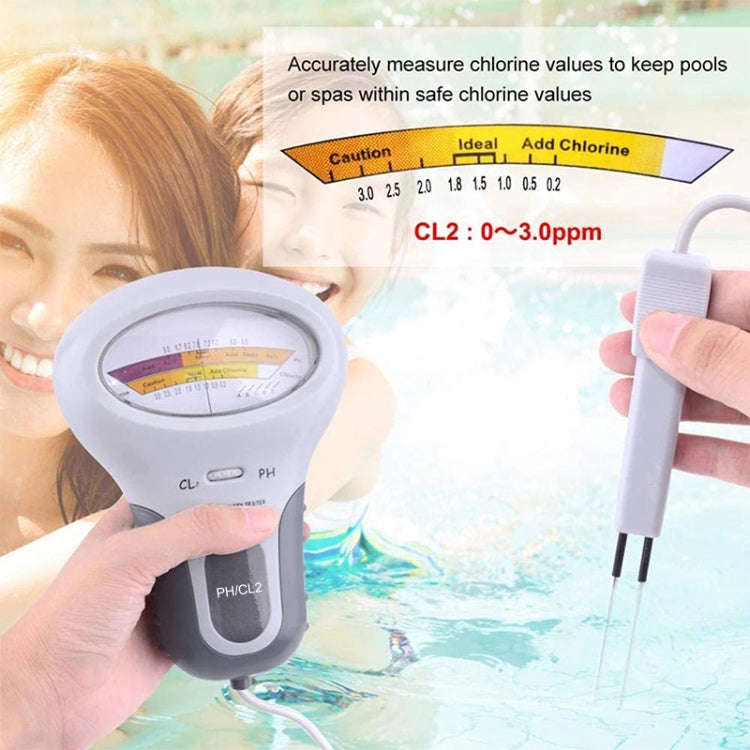 PC102 Swimming Pool Water Quality Tester PH Test Pen Chlorine Gas Water Quality Tester