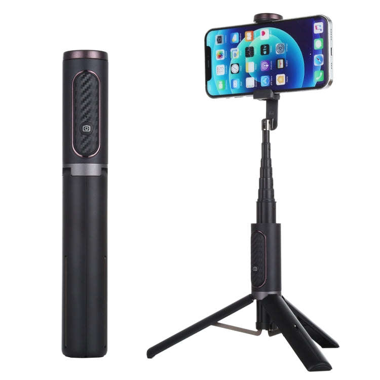 M18 Portable Selfie Stick Remote Control Mobile Phone Holder(Black Tarnish)