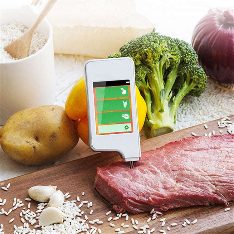 Vegetable And Fruit Meat Nitrate Residue Food Environmental Safety Tester(White)
