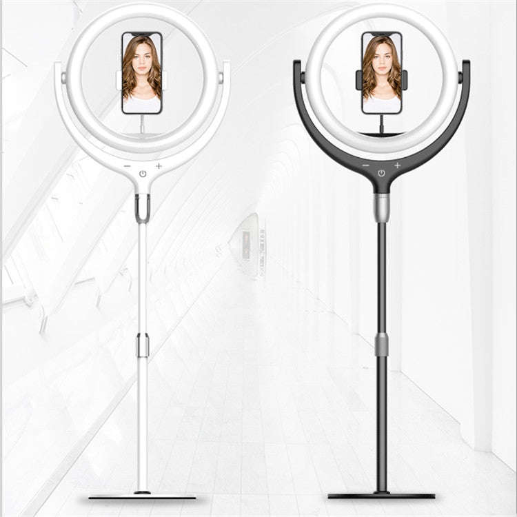 Fill light Beauty Bracket Desktop Landing Headlights Fill Light Bracket, Szie: 12 inch (White)
