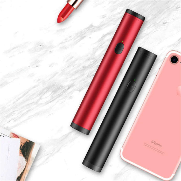 Mini Wireless Bluetooth Phone Selfie Stick Aluminum Handheld Selfie Stick Travel Artifact(Black)