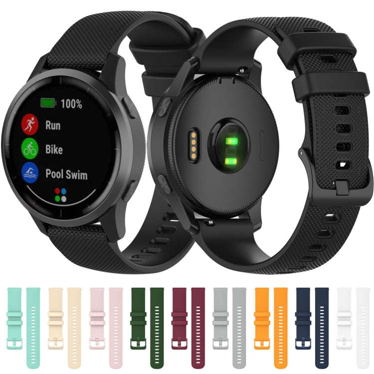 22mm For Huawei Watch GT2e GT2 46mm Silicone Watch Band(Navy Blue)