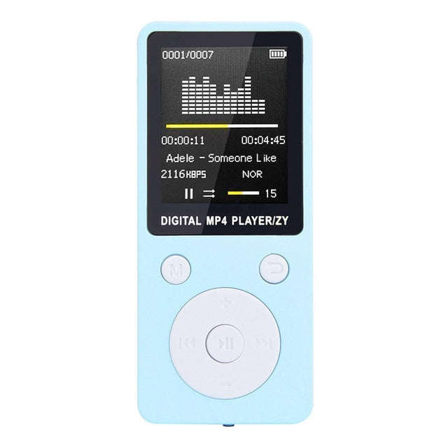 Portable MP4 Lossless Sound Music Player FM Recorder Walkman Player Mini Support Music, Radio, Re...