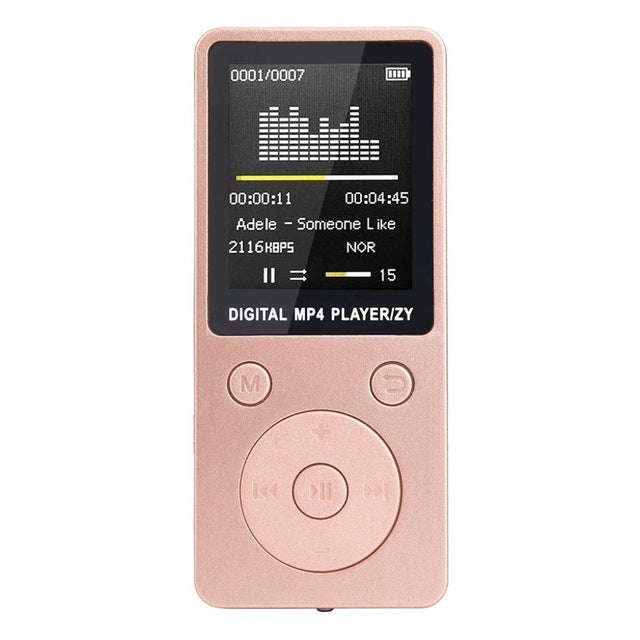 Portable MP4 Lossless Sound Music Player FM Recorder Walkman Player Mini Support Music, Radio, Re...