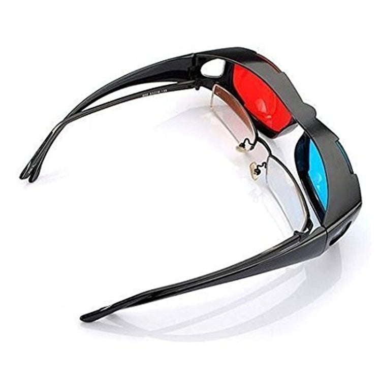 Red Blue 3D Glasses Anaglyph Framed 3D Vision Glasses for Game Stereo Movie Dimensional Glasses P...