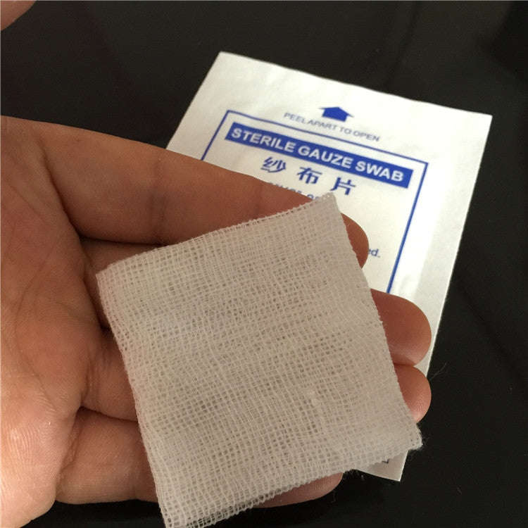 10 PCS Disposable Cotton Gauze Piece