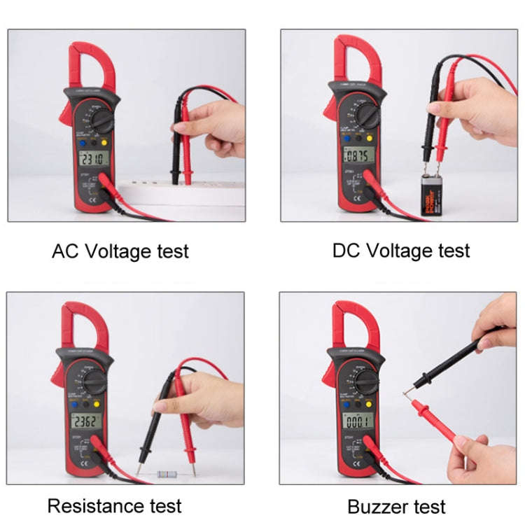 ANENG ST201 AC And DC Digital Clamp Multimeter Voltage And Current Measuring Instrument Tester( B...