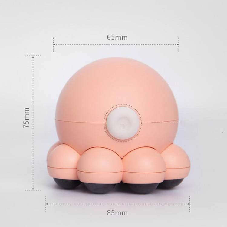 Small Octopus Shoulder and Neck Massager Multifunctional Household Hot Compress Cervical Massager...
