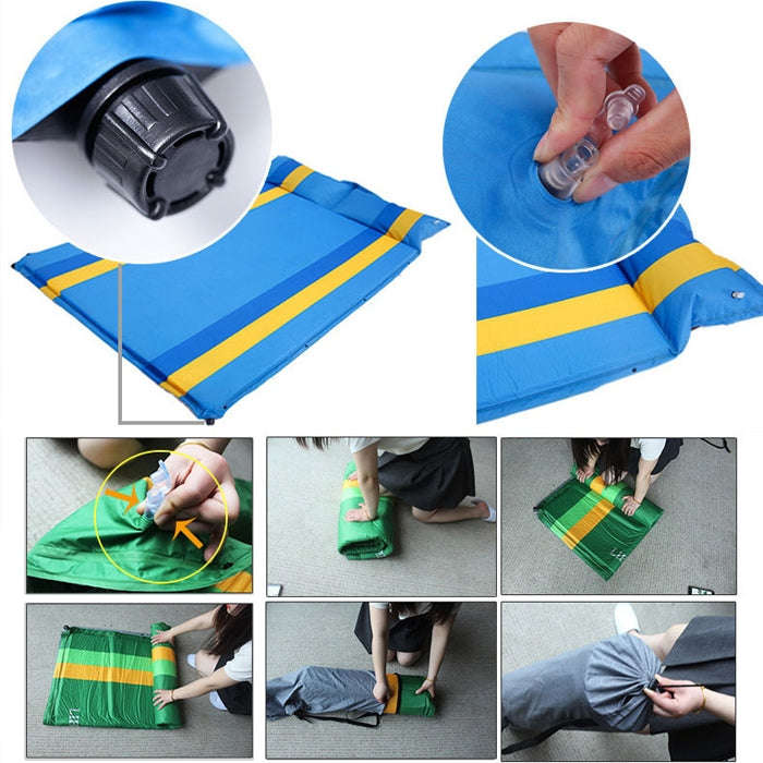 5cm Thick Inflatable Automatic SUV Car Inflatable Bed Travel Car Outdoor Air Mattress Bed Car Aut...