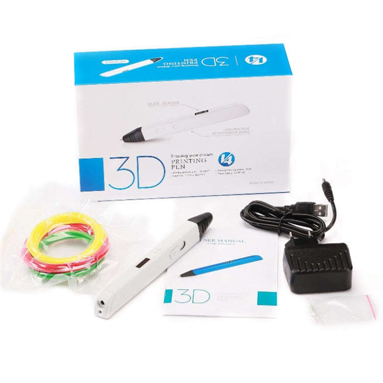RP800A Childrens Educational Toys 3D Printing Pen, Plug Type:EU Plug(Yellow)