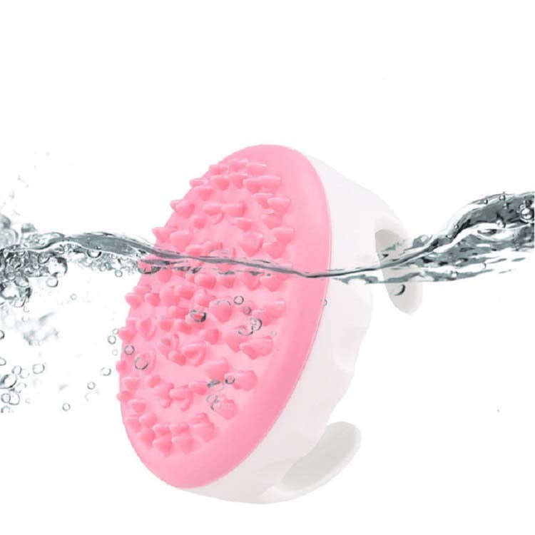 Electric Meridian Body Brush Massager Scraping Instrument(Pink)
