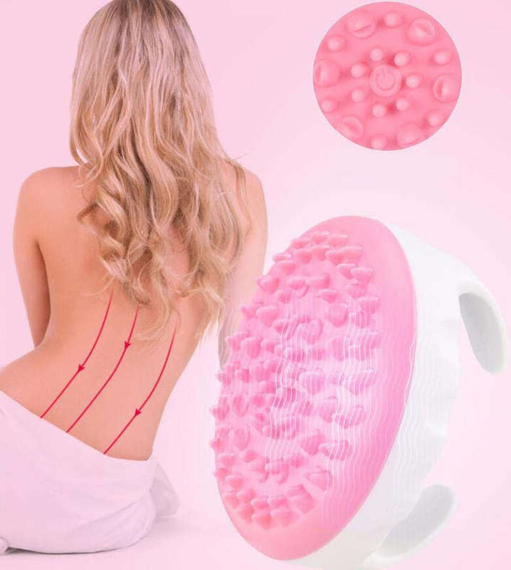 Electric Meridian Body Brush Massager Scraping Instrument(Green)