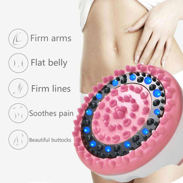 Electric Shaving Instrument Leg Massager Chest Vibration Type Dredge Instrument(Pink)