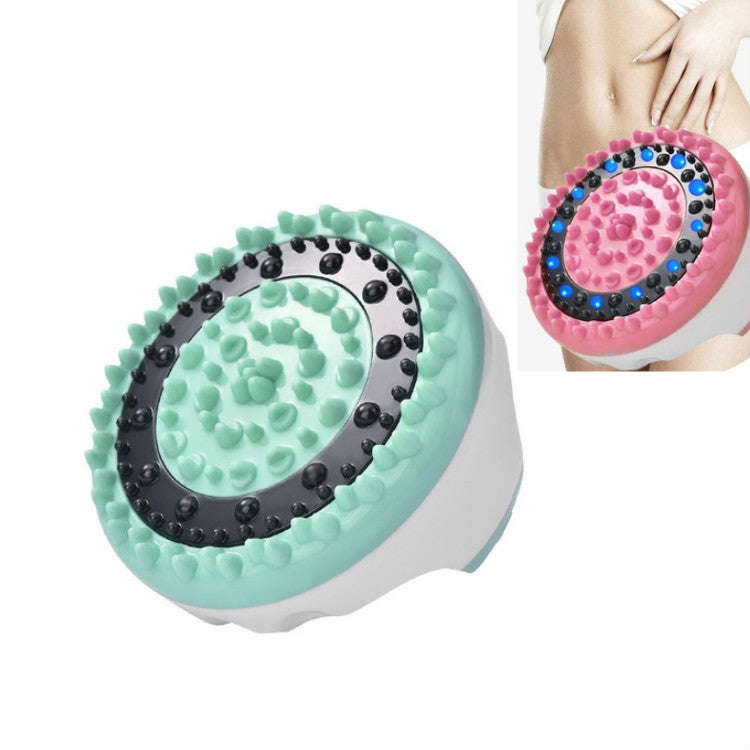 Electric Shaving Instrument Leg Massager Chest Vibration Type Dredge Instrument(Green)
