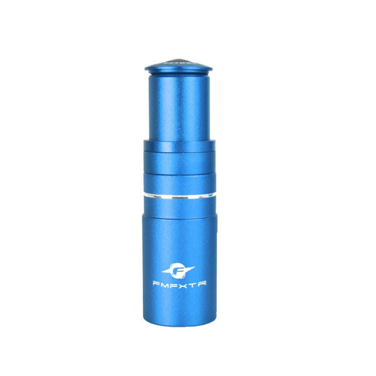 FMFXTR Mountain Bike Handlebar Aluminum Alloy Height Increaser, Increase Height:8.5cm(Blue)