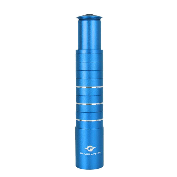 FMFXTR Mountain Bike Handlebar Aluminum Alloy Height Increaser, Increase Height:14.4cm(Blue)