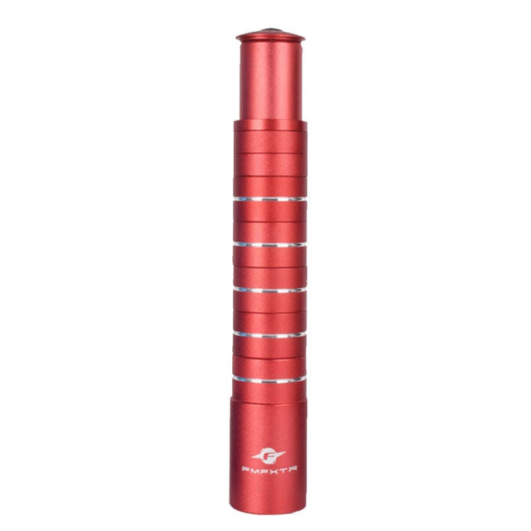 FMFXTR Mountain Bike Handlebar Aluminum Alloy Height Increaser, Increase Height:17.5cm(Red)