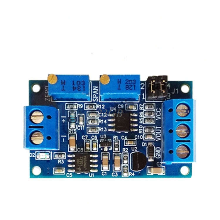 Current to Voltage Module 0 / 4-20mA to 0-3.3V5V10V Voltage Transmitter Signal Conversion Conditi...