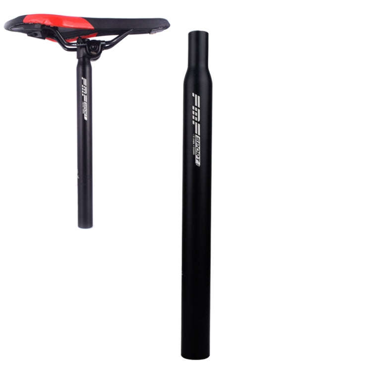 FMFXTR Aluminum Alloy Mountain Bike Extended Seat Post, Specification:28.6x350mm(Black)