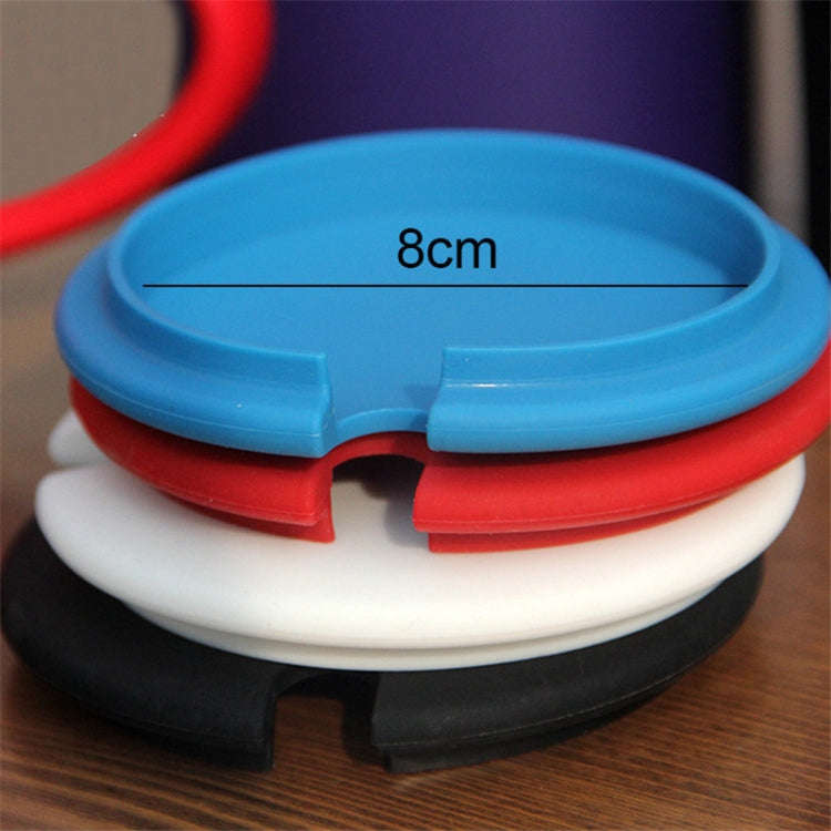 5 PCS Creative Cup Lids Food-grade Silicone Cup Cover Heat-resistant Safe Healthy Silicone Lid wi...