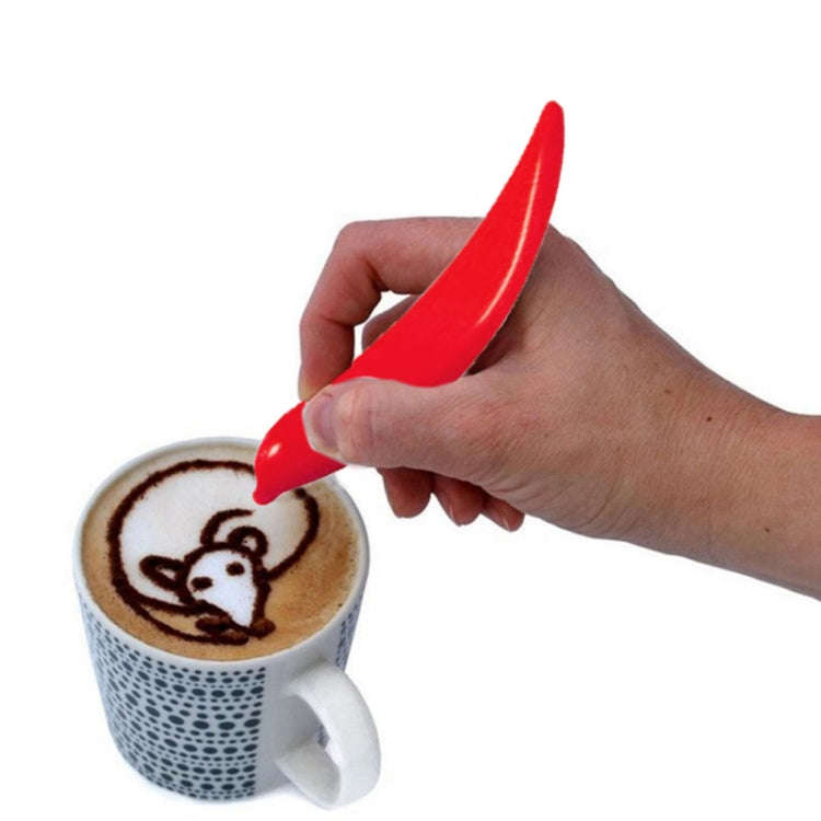 New Electric Latte Art Pen For Coffee Cake Pen For Spice Cake Decorating Pen Coffee Carving Pen B...