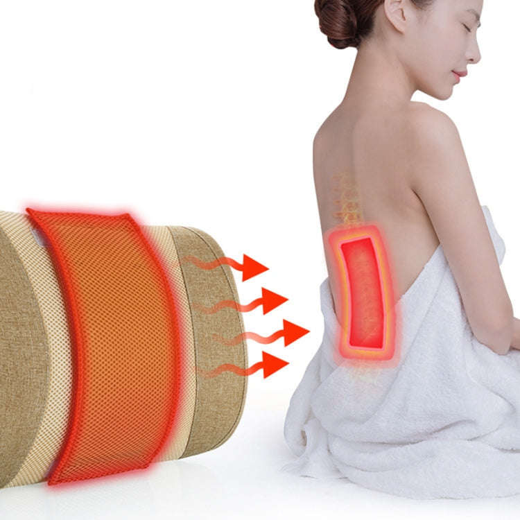 Heating Pulse Acupuncture Waist Massager Multifunctional Household Lumbar Disc Automatic Traction...