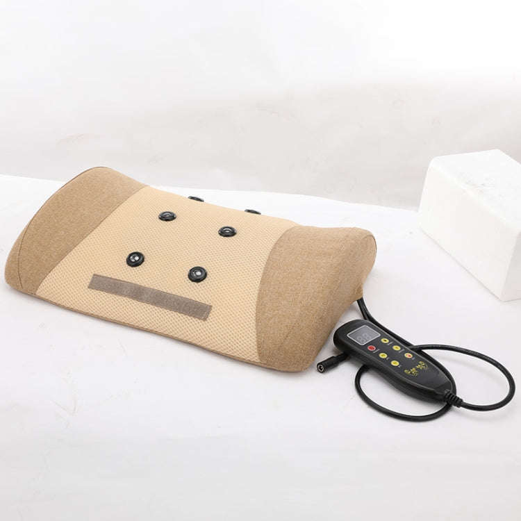 Heating Pulse Acupuncture Waist Massager Multifunctional Household Lumbar Disc Automatic Traction...