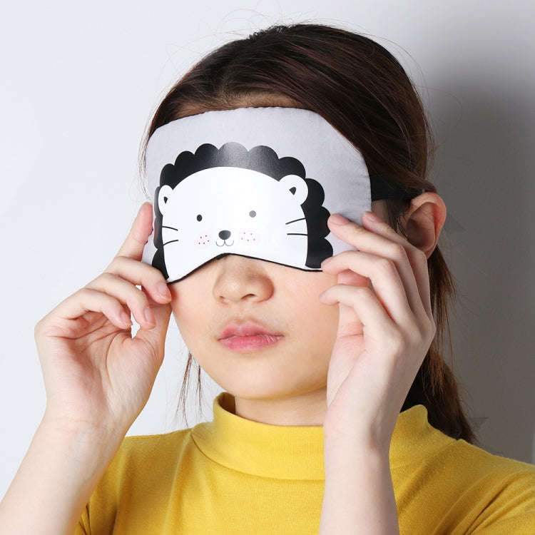 Cartoon Animal Cute Sleep Eye Mask Eyeshade Cover Massage Relax Eye Mask(Pink Rabbit)