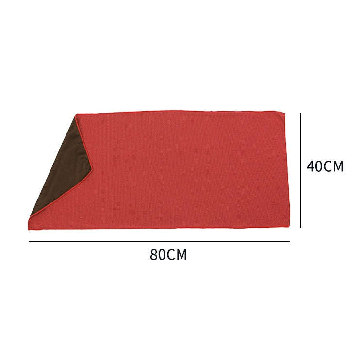 Absorbent Polyester Quick-drying Breathable Cold-skinned Fitness Sports Portable Towel(Light Blue)