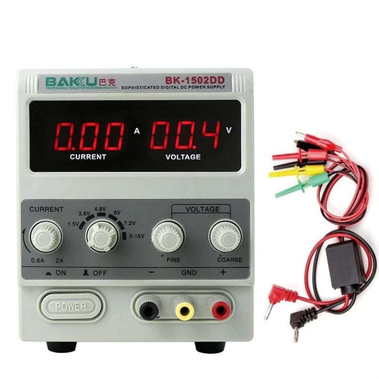 BAKU BK-1502DD DC Regulated Power Supply DC Ammeter Laptop Mobile Phone Repair Digital Display, S...