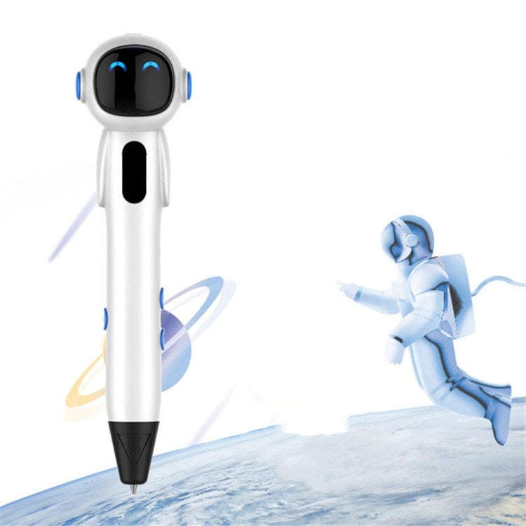 Astronaut 3D Printing Pen Low Temperature Intelligent Wireless Stereo Graffiti Painting Children ...
