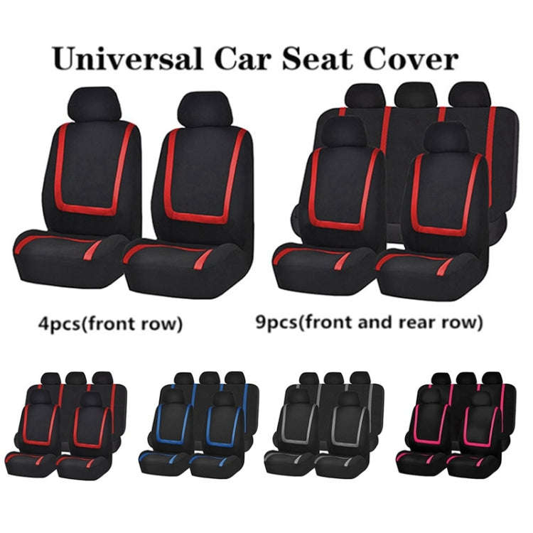 Universal Car Seat Cover Polyester Fabric Automobile Seat Covers Car Seat Cover Vehicle Seat Prot...