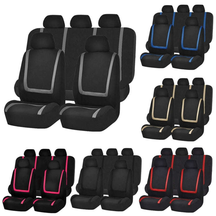 Universal Car Seat Cover Polyester Fabric Automobile Seat Covers Car Seat Cover Vehicle Seat Prot...