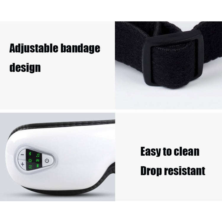 YK108 Eye Massager Charging Air Pressure Hot Compression Bluetooth Student Eye Protector, Style:E...