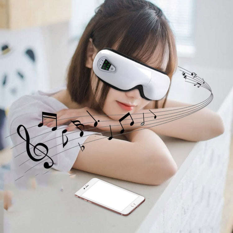 YK108 Eye Massager Charging Air Pressure Hot Compression Bluetooth Student Eye Protector, Style:E...